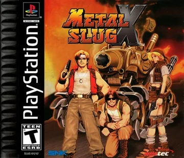 Metal Slug X - Super Vehicle-001 (JP) box cover front